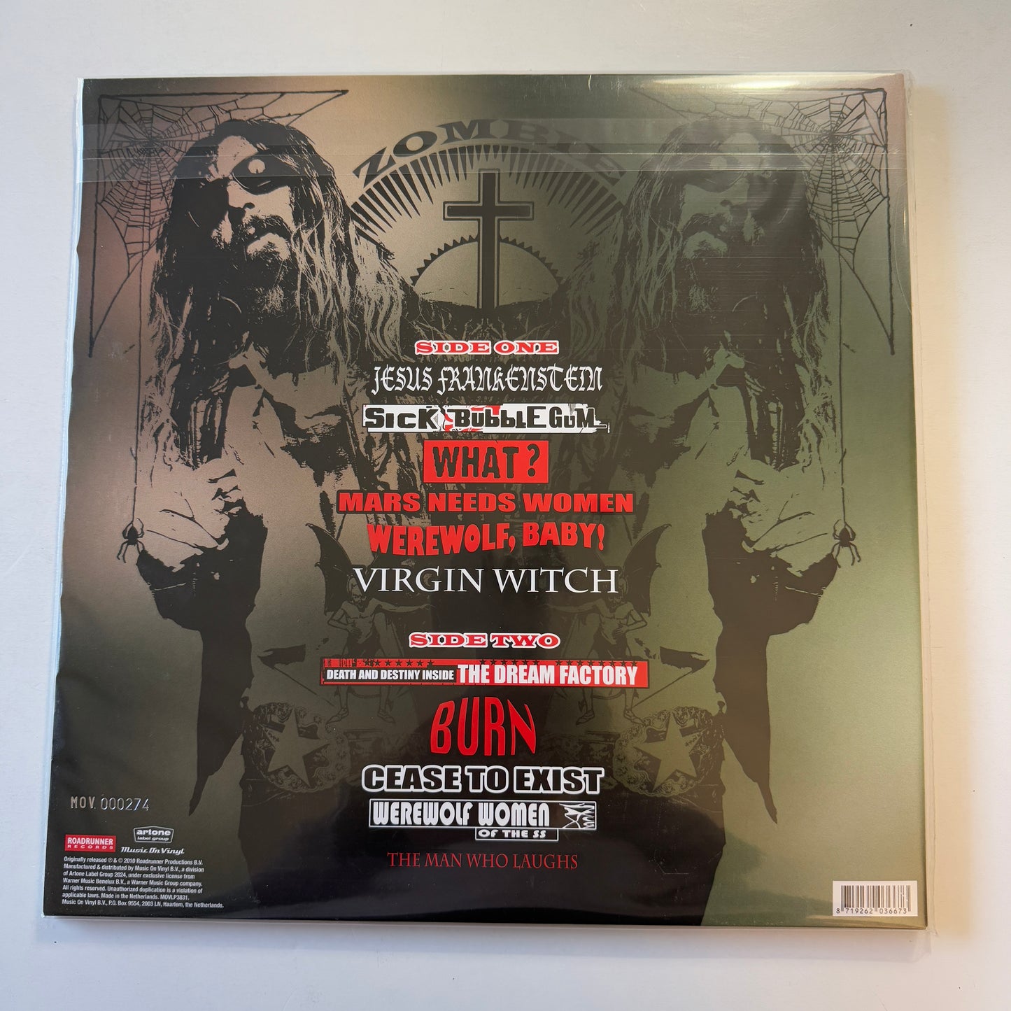 Rob Zombie Hellbilly Deluxe 2 New Colored Vinyl LP M\M