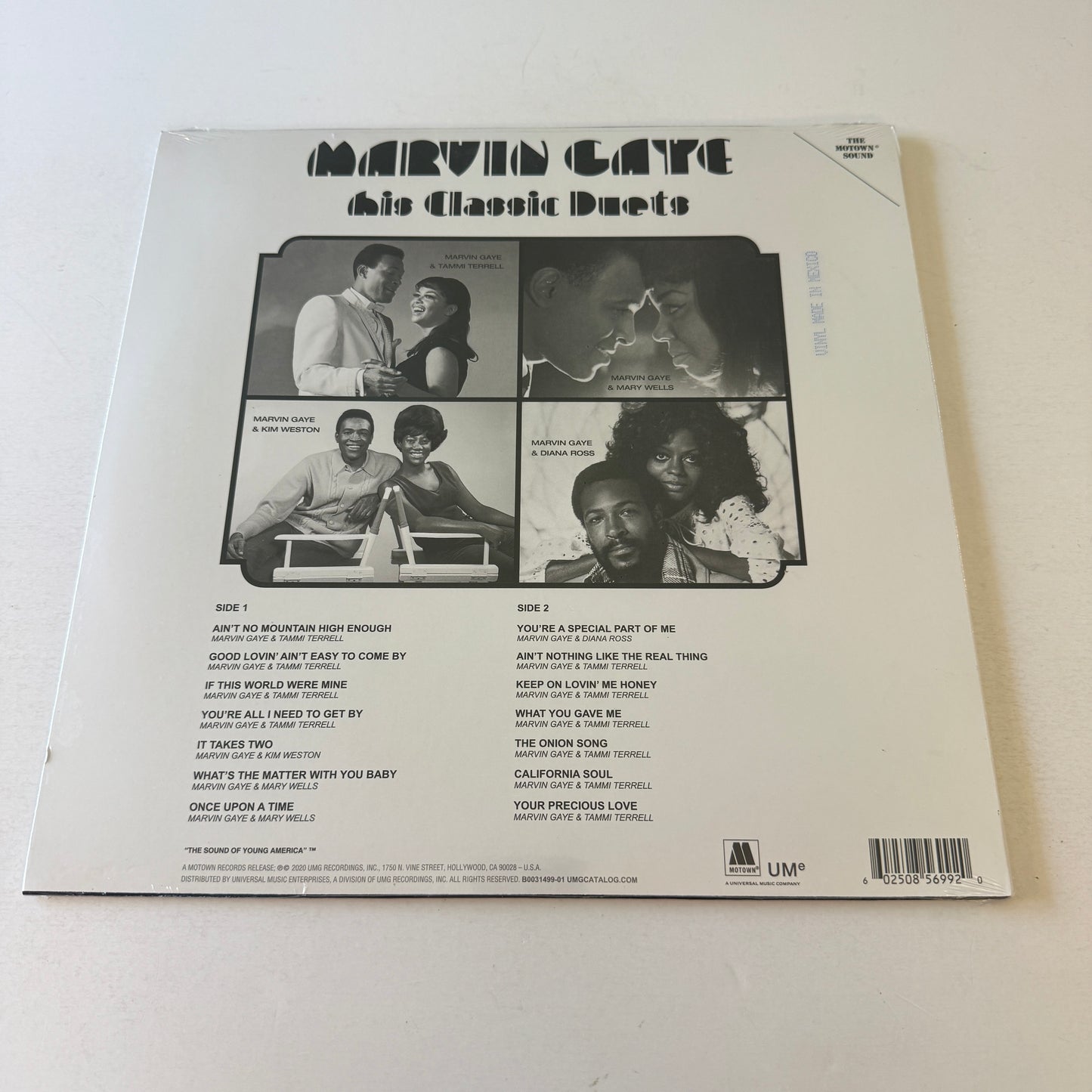 Marvin Gaye His Classic Duets New Vinyl LP M\M