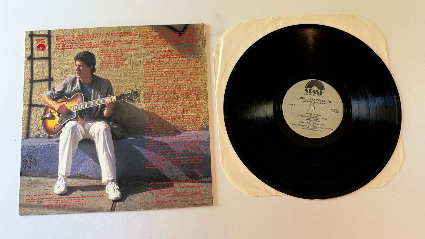 John Pizzarelli Hit That Jive, Jack! Used Vinyl LP VG+\VG+