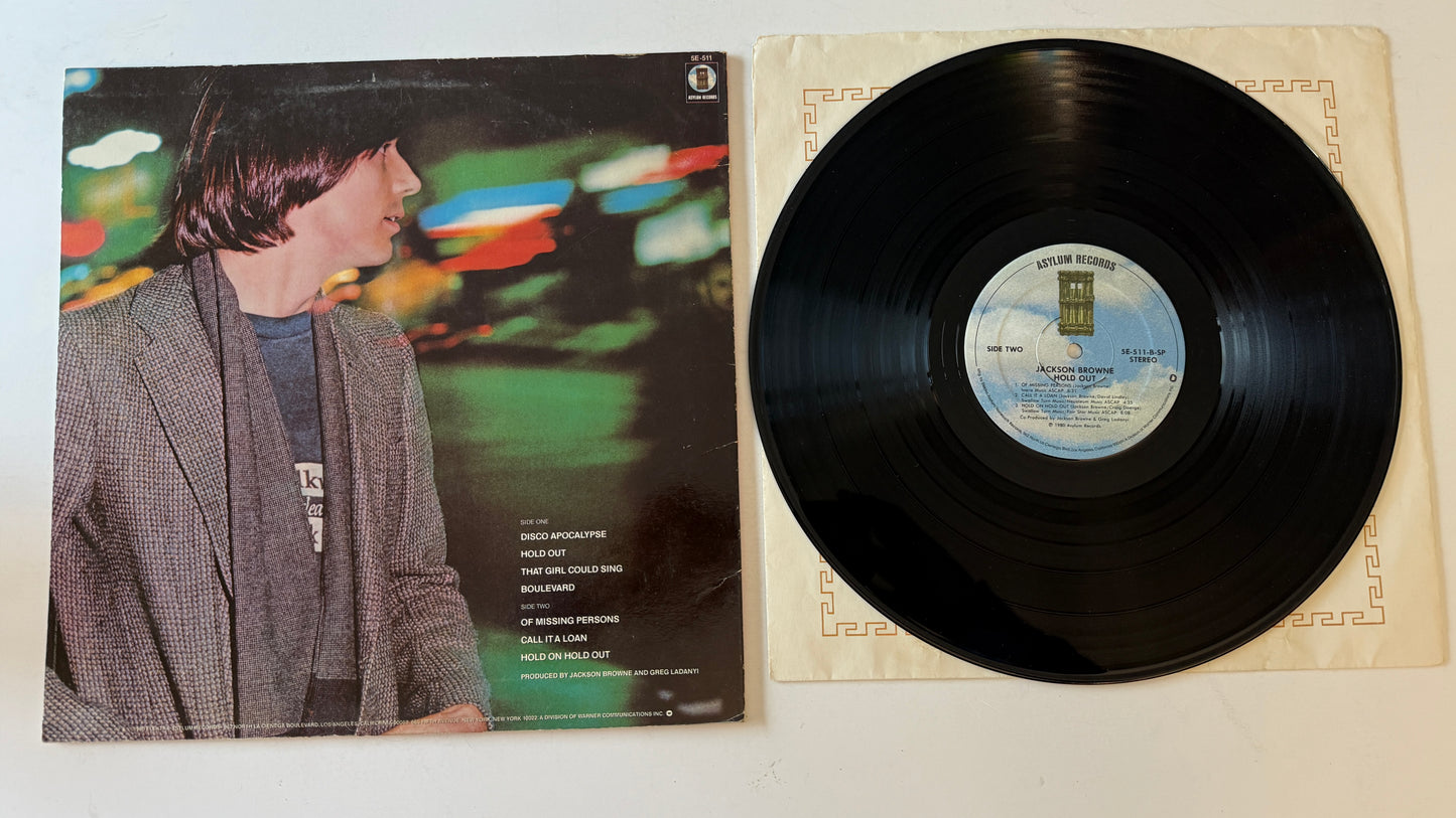 Jackson Browne Hold Out Used Vinyl LP VG+\VG