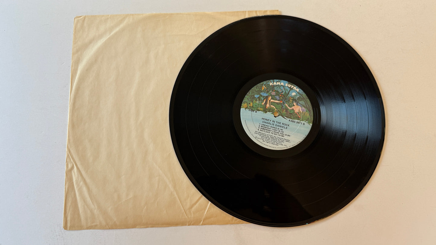 Charlie Daniels Honey In The Rock Used Vinyl LP VG+\G+