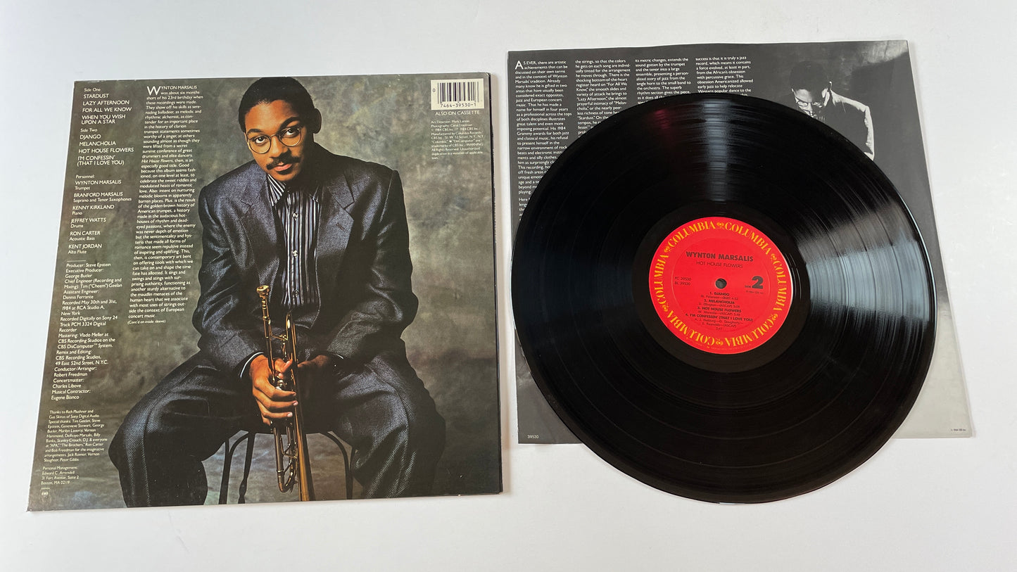 Wynton Marsalis Hot House Flowers Used Vinyl LP VG+\VG+