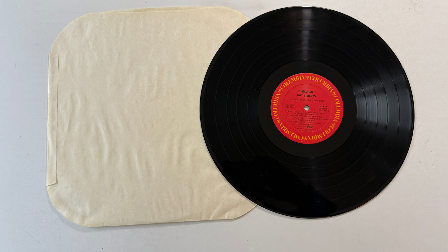 Chicago Hot Streets Used Vinyl LP VG+\VG+
