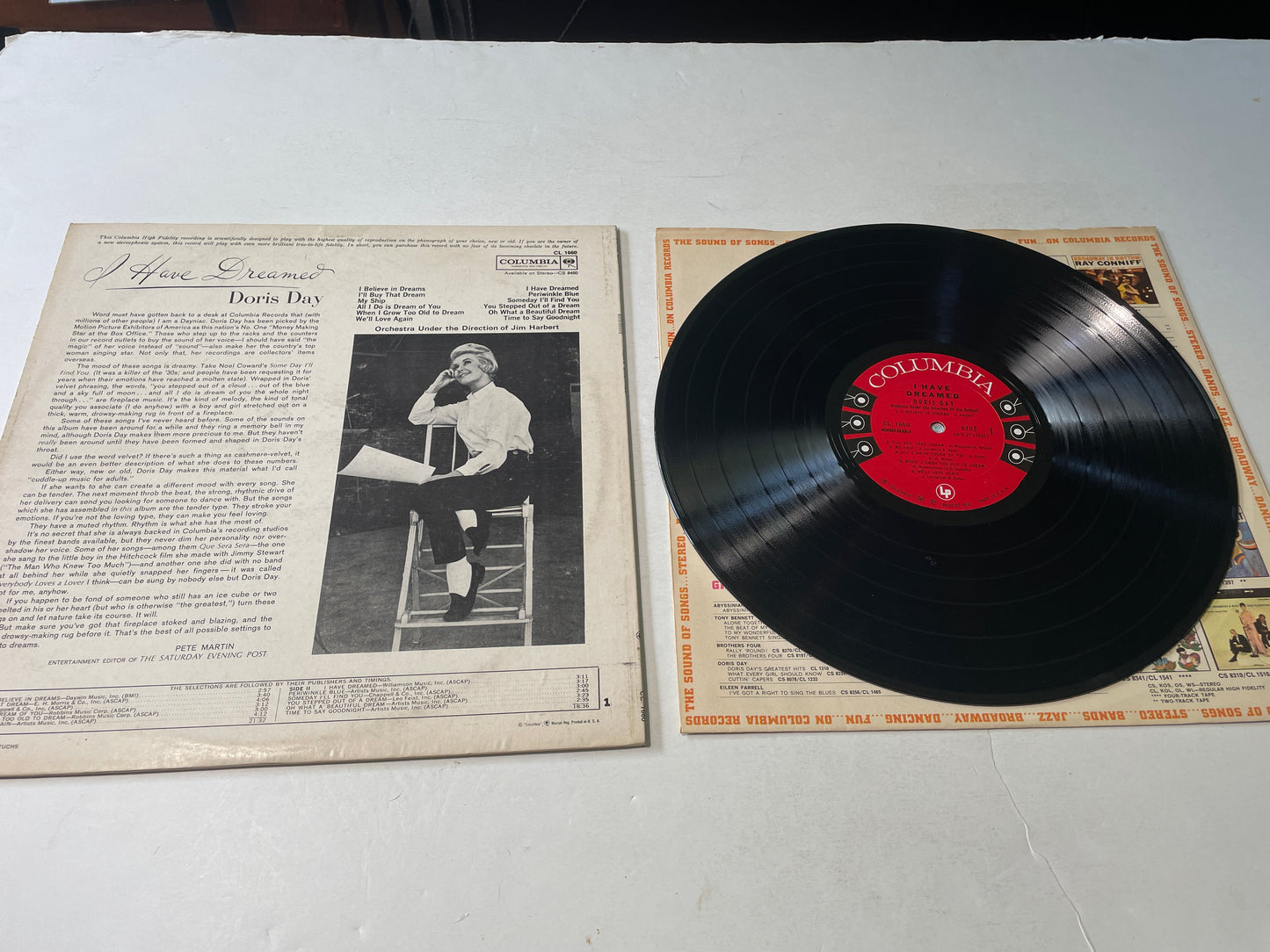 Doris Day I Have Dreamed Used Vinyl LP VG+\VG+