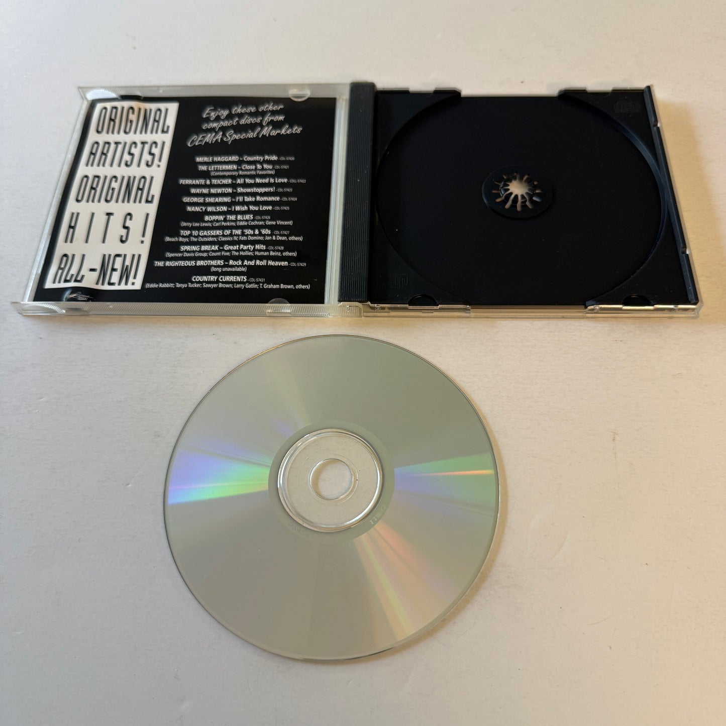 George Shearing I'll Take Romance Used CD VG+\VG+