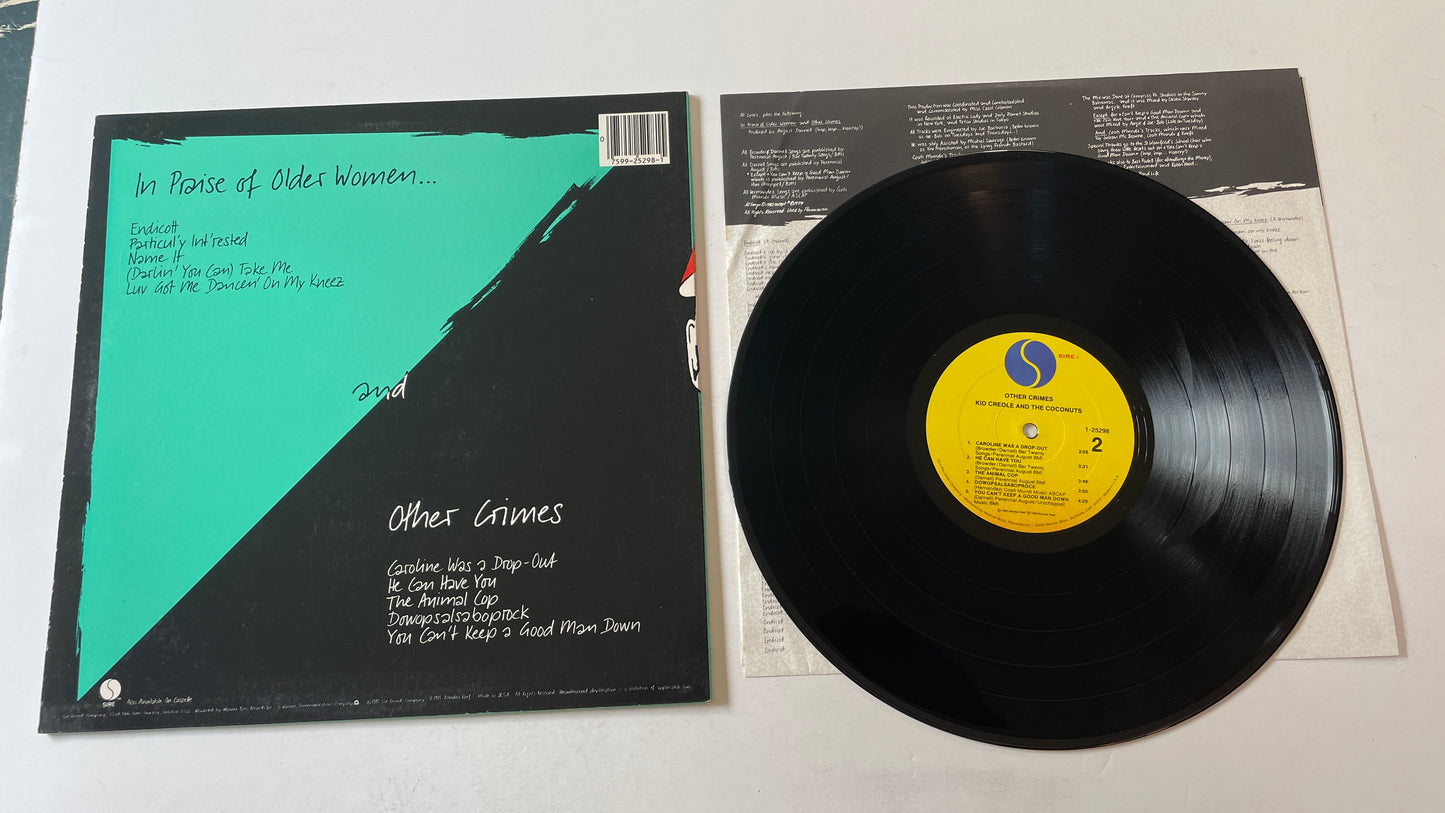 Kid Creole And The Coconuts In Praise Of Older Women And Other Crimes Used Vinyl LP VG+\VG+