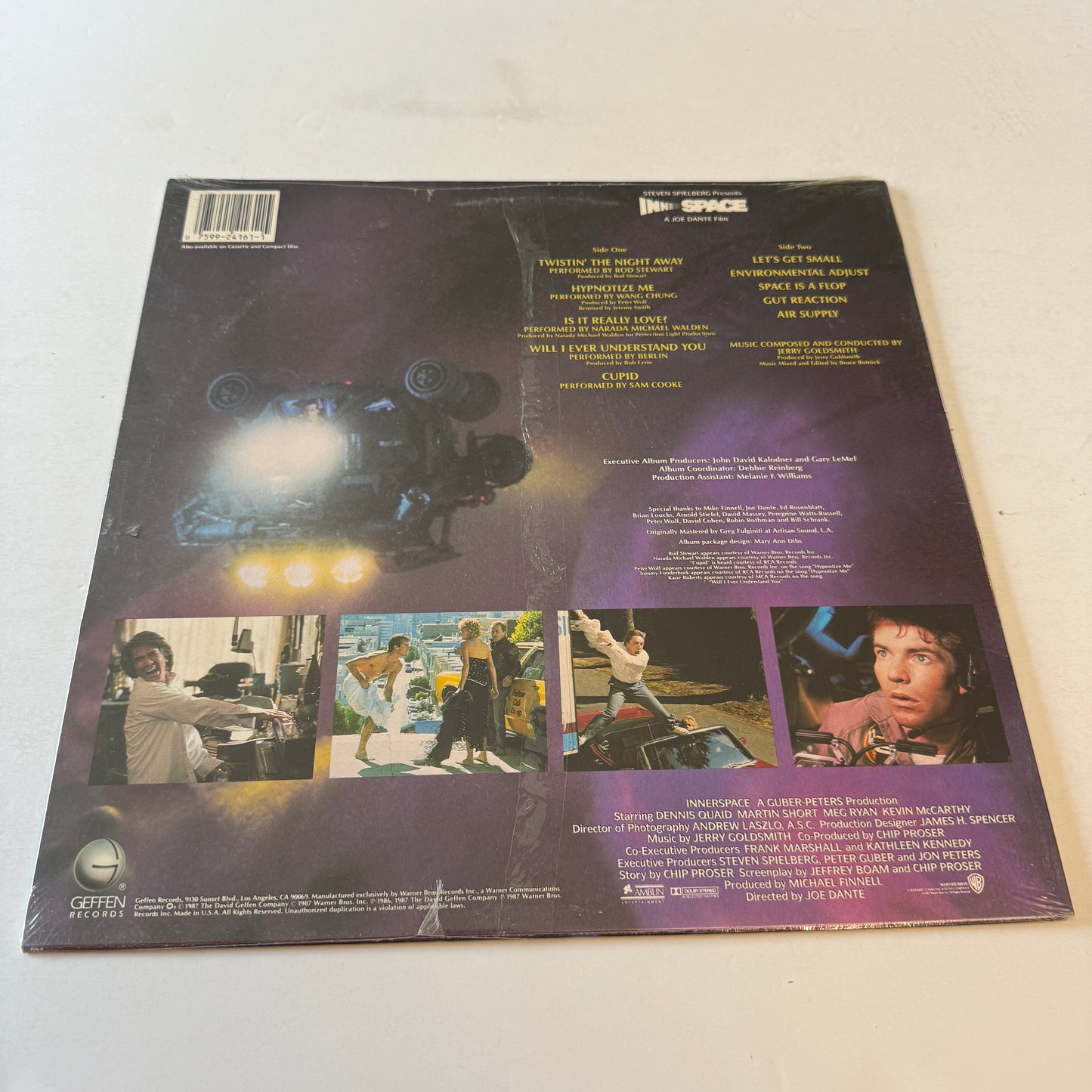 Jerry Goldsmith Innerspace (Original Motion Picture Soundtrack) Used Vinyl LP VG\NM