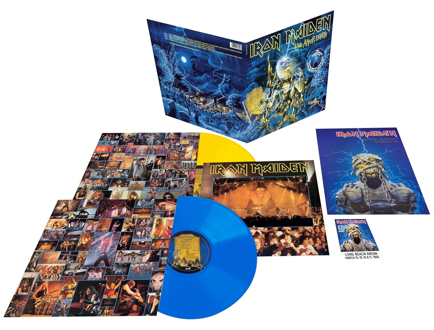 Iron Maiden Live After Death New Colored Vinyl 2LP M\M