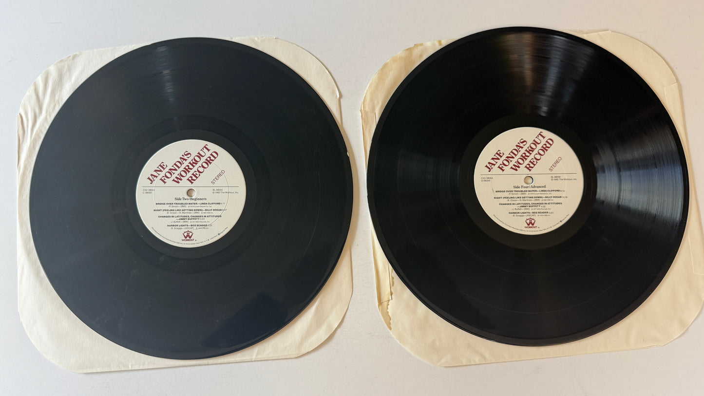 Various Jane Fonda's Workout Record Used Vinyl 2LP VG+\VG
