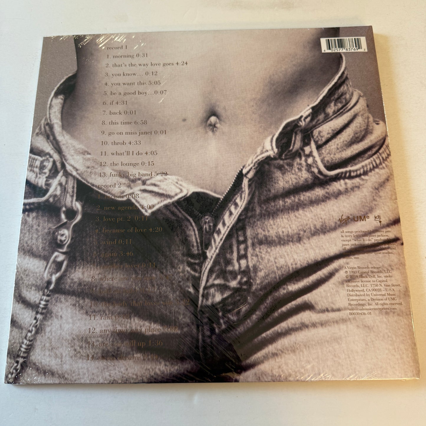 Janet Jackson Janet. New Vinyl 2LP M\M