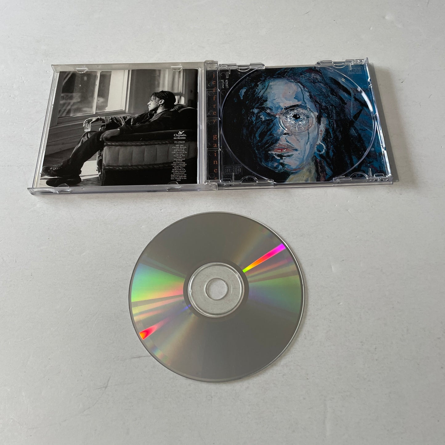 Jeffrey Gaines Somewhat Slightly Dazed Used CD VG+\VG+ Silver