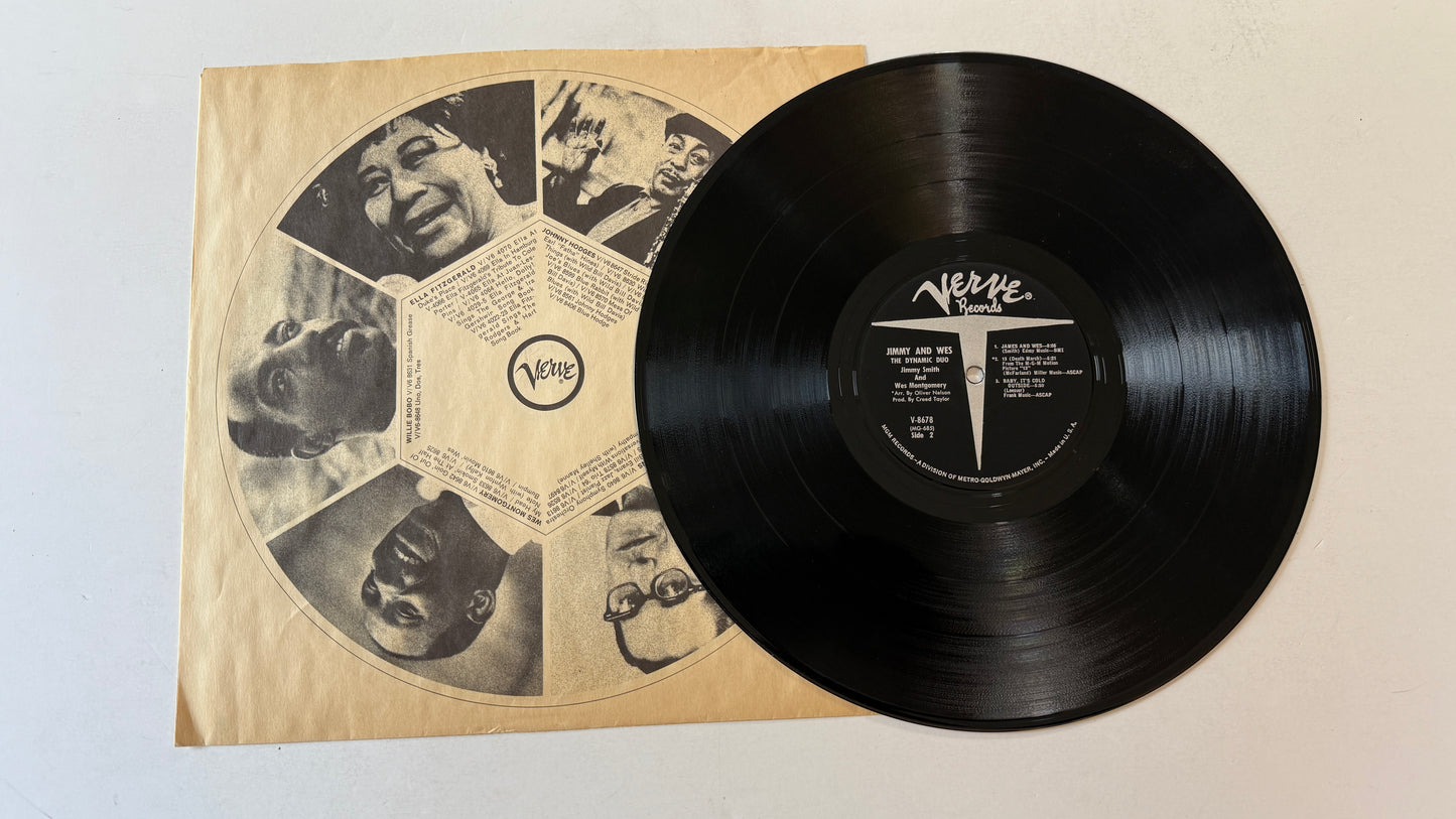 Jimmy Smith Jimmy & Wes Used Vinyl LP VG+\G+