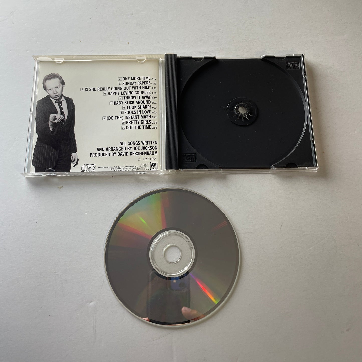 Joe Jackson Look Sharp! Used CD VG+\VG+