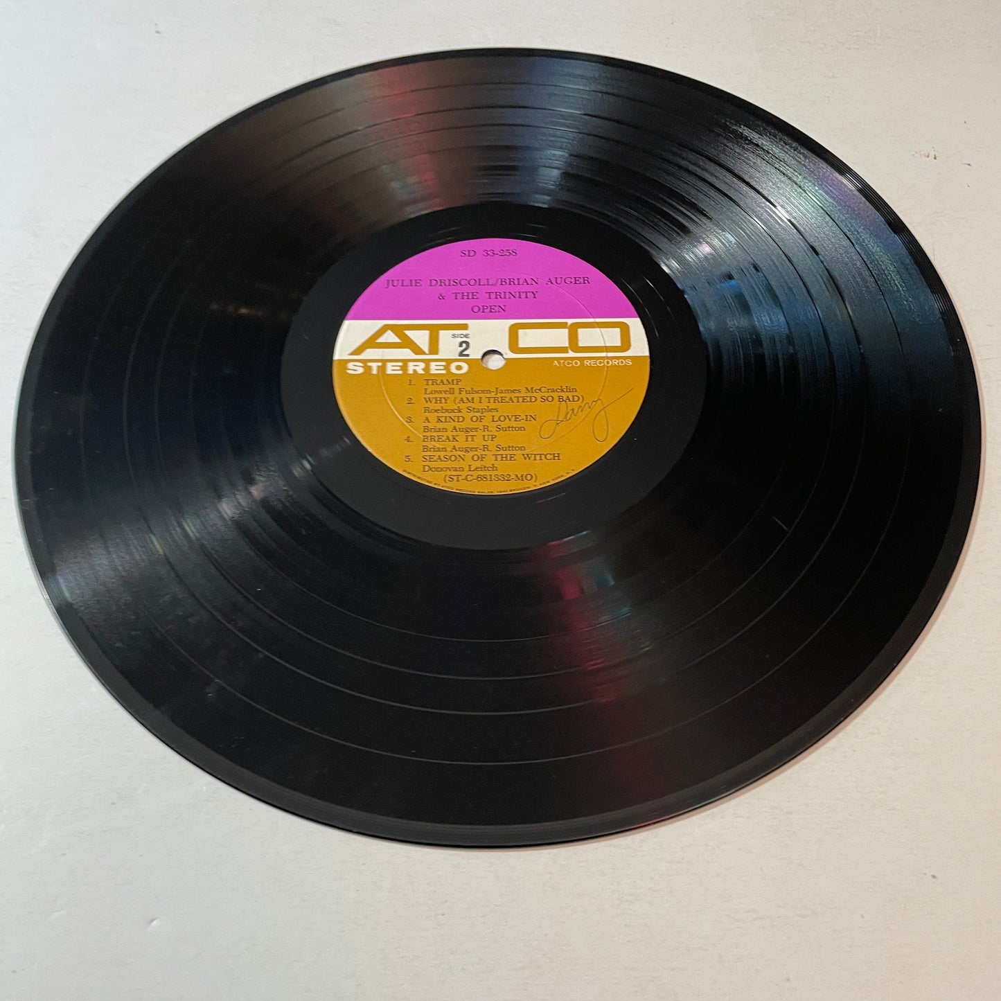 Julie Driscoll / Brian Auger & The Trinity Open Used Vinyl LP VG+\G+