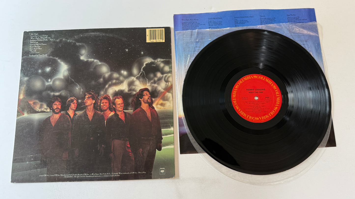 Kenny Loggins Keep The Fire Used Vinyl LP VG\VG