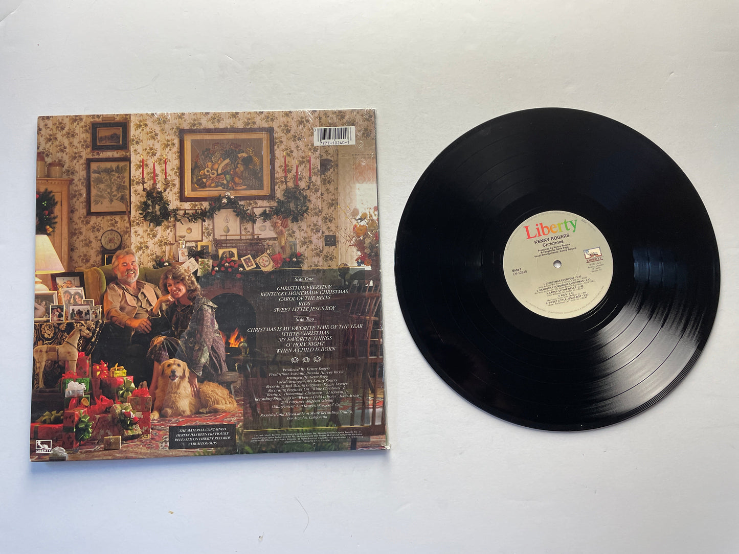 Kenny Rogers Christmas Used Vinyl LP VG+\VG+ Black