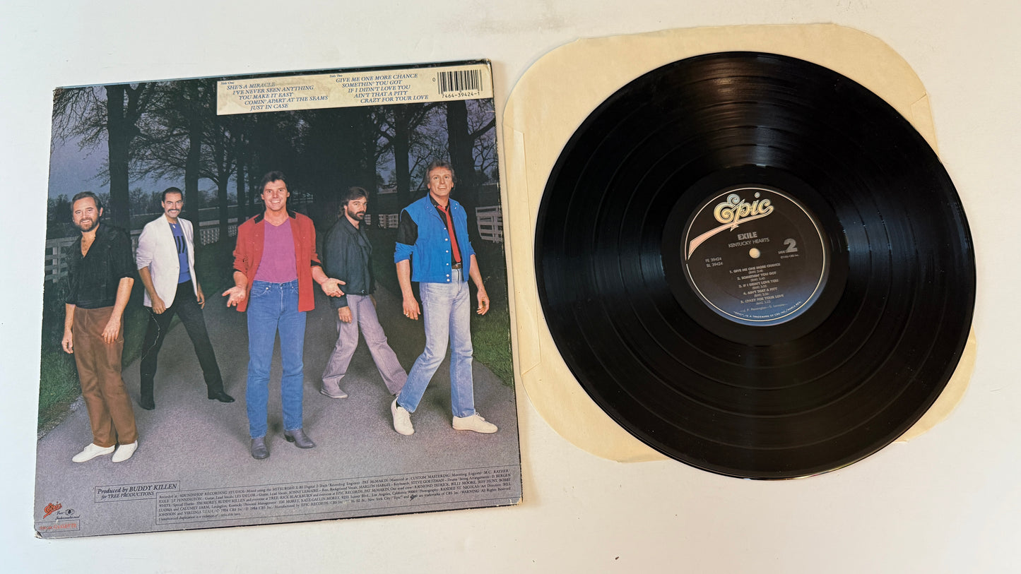 Exile Kentucky Hearts Used Vinyl LP VG+\VG