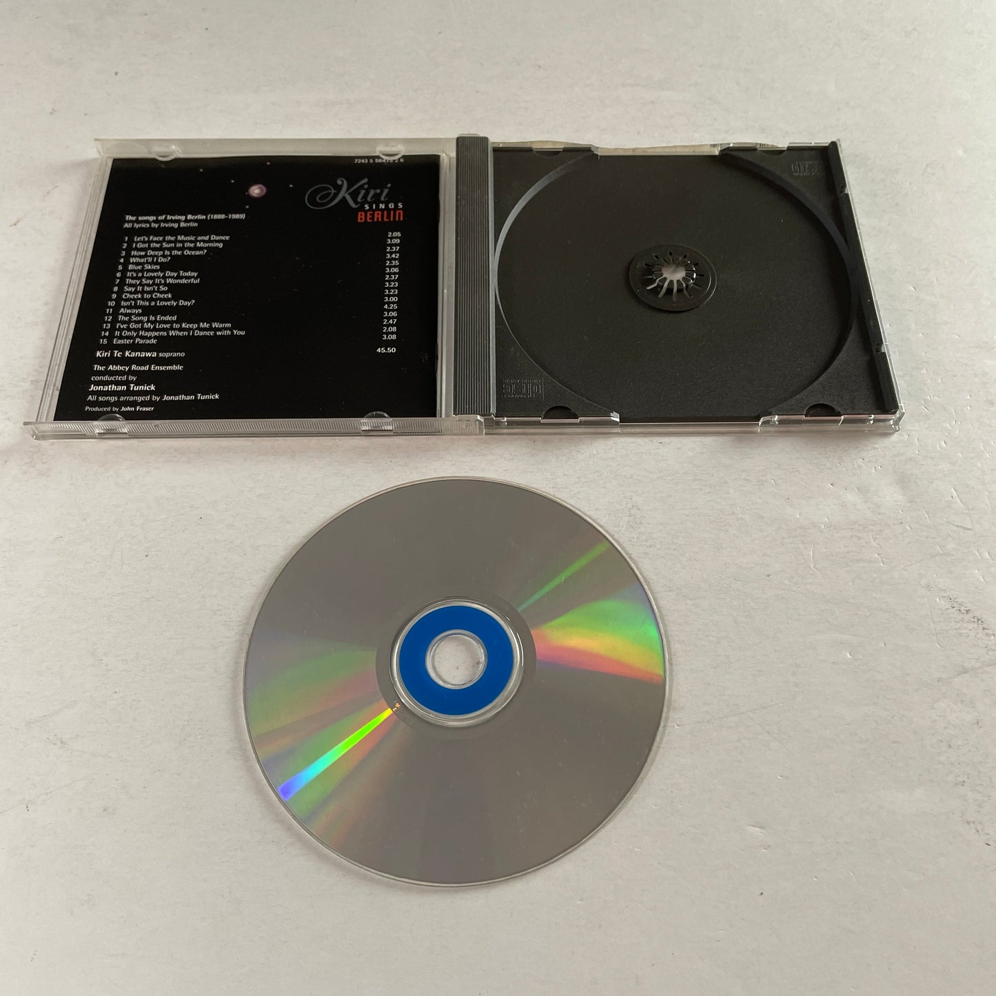 Kiri Te Kanawa Kiri Sings Berlin Used CD VG+\VG