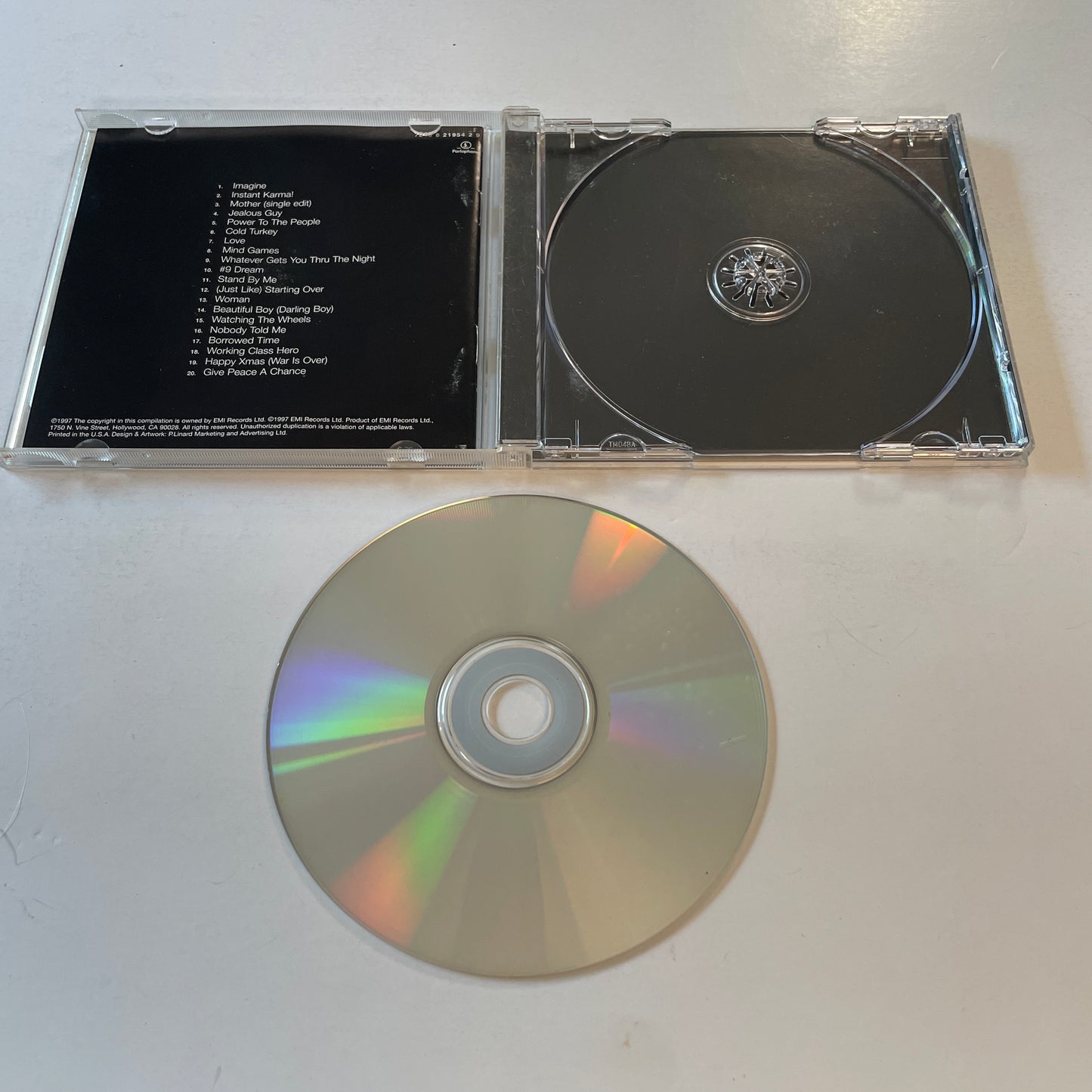 John Lennon Lennon Legend Used CD VG+\VG+