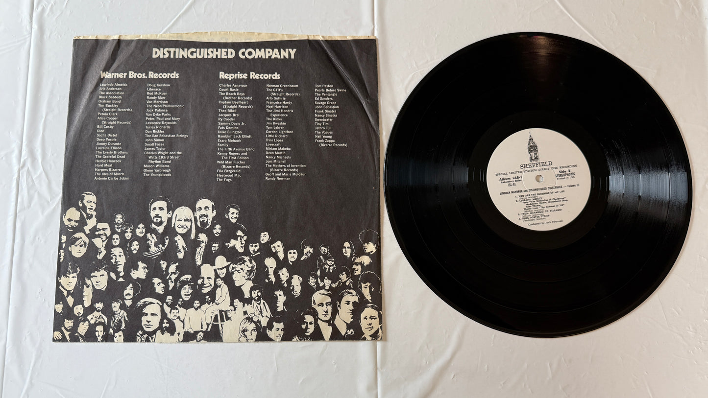 Lincoln Mayorga Lincoln Mayorga & Distinguished Colleagues Used Vinyl LP VG+\VG+