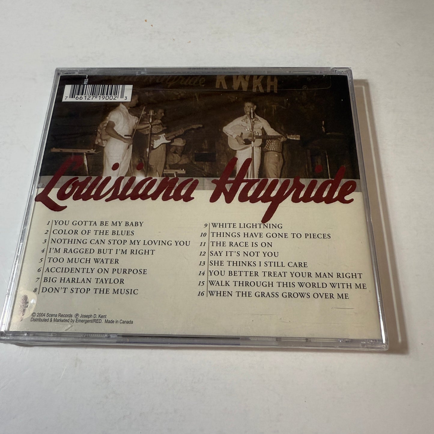 George Jones Live Recordings From The Louisiana Hayride New Sealed CD M\M