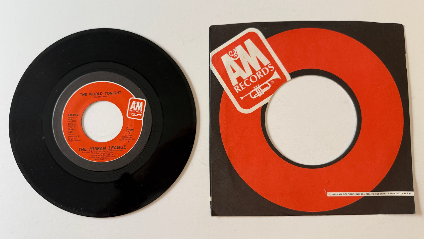 The Human League Louise Used 45 RPM 7" Vinyl VG+\