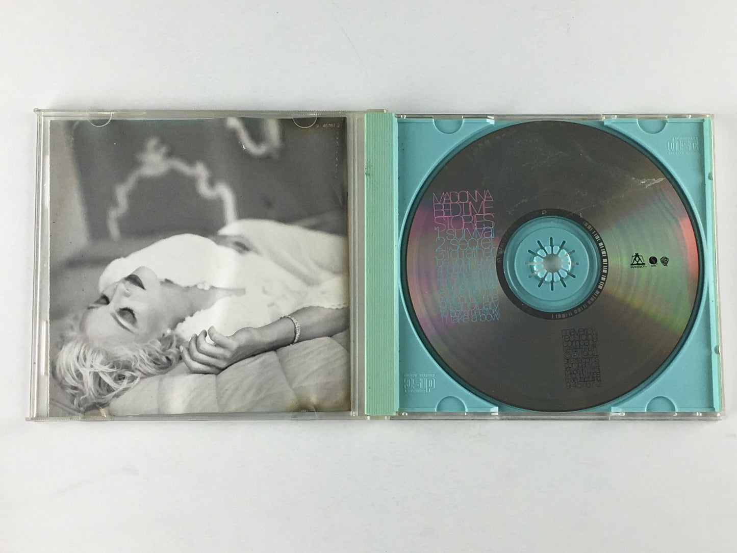Madonna Bedtime Stories Orig Press Used CD VG+\VG+ Silver