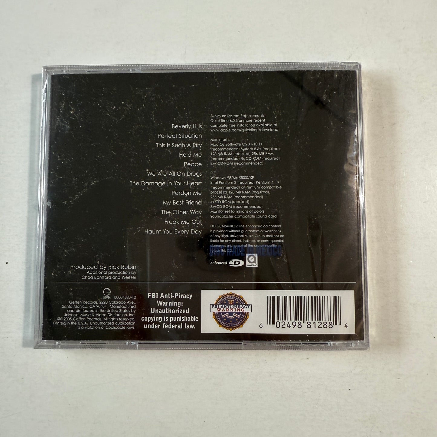 Weezer Make Believe New Sealed CD M\M