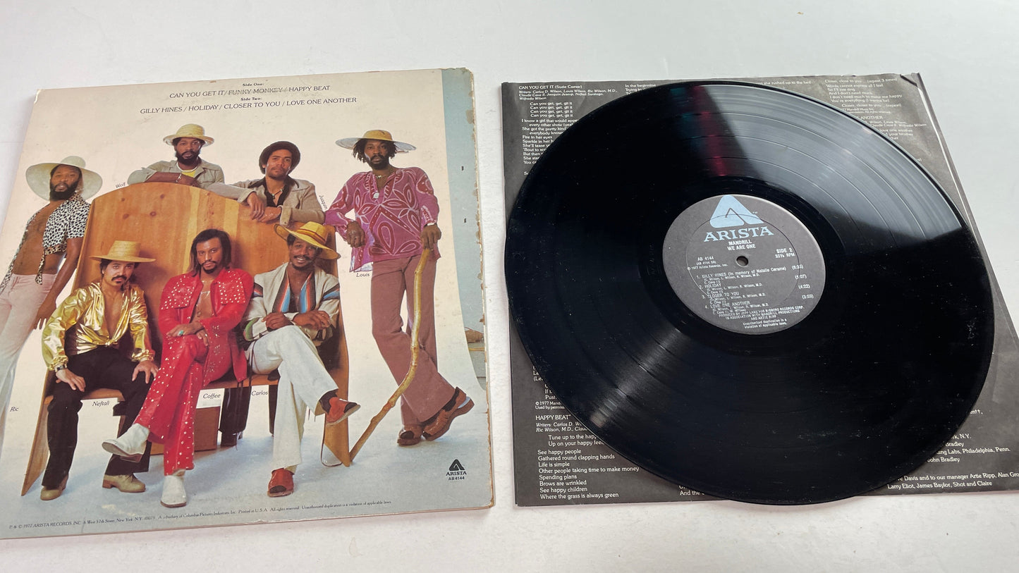 Mandrill We Are One Used Vinyl LP VG+\G+
