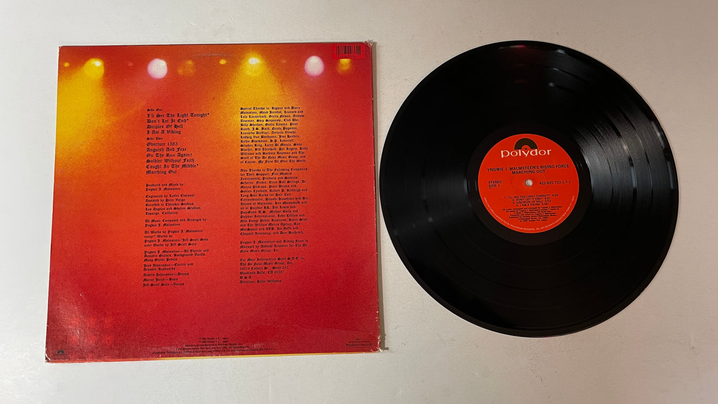Yngwie J. Malmsteen's Rising Force Marching Out \
