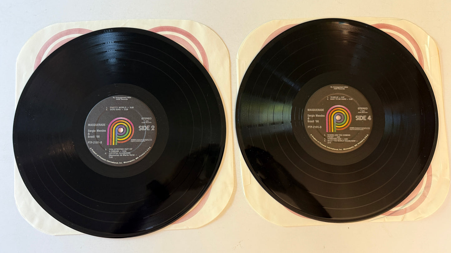Sérgio Mendes & Brasil '66 Masquerade Used Vinyl 2LP VG+\VG
