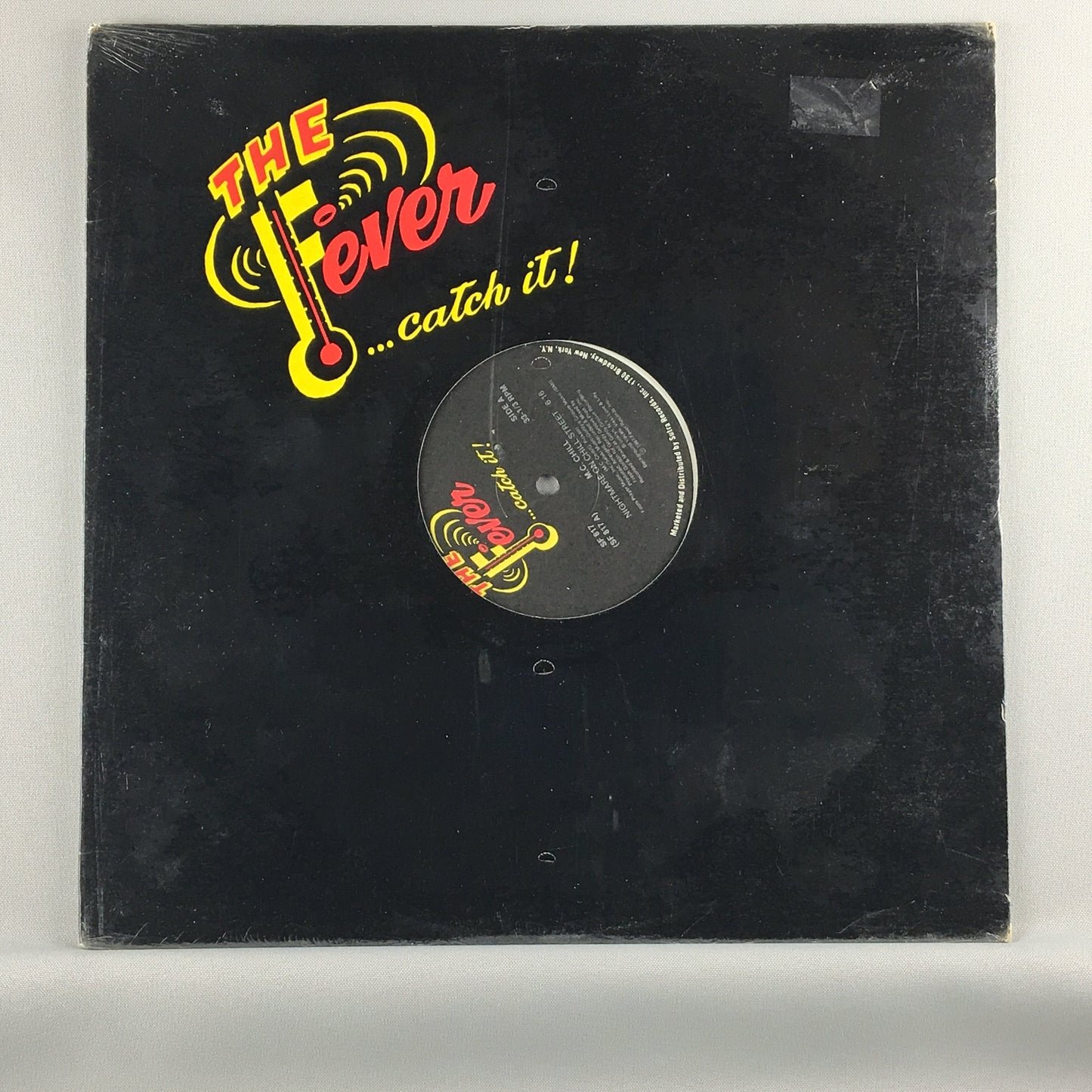 M.C. Chill Nightmare On Chill Street/Nothing Can Save You Now 12" Used Vinyl Single M\VG+