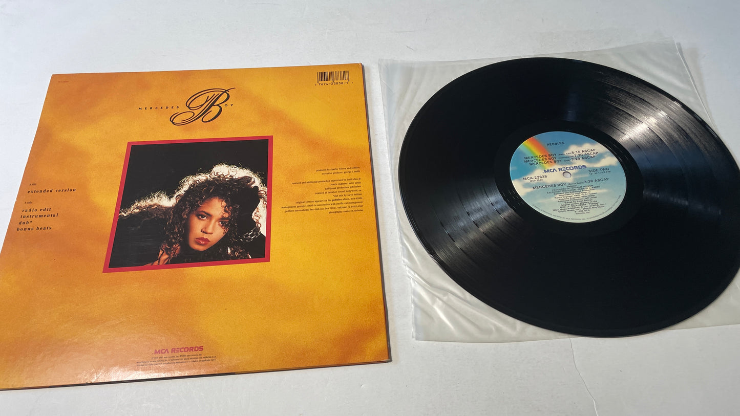 Pebbles Mercedes Boy (12" Version) 12" Used Vinyl Single VG+\VG+