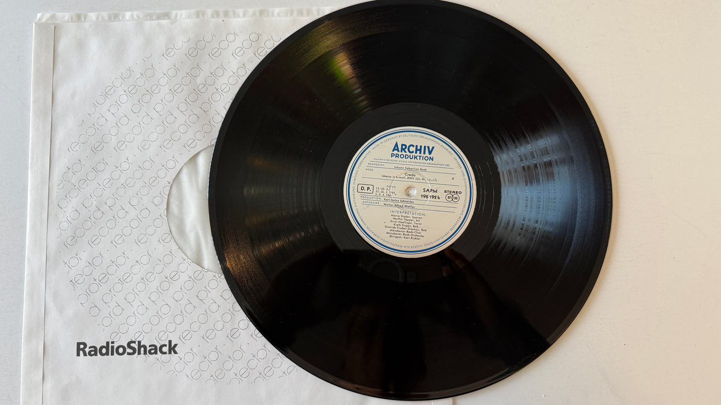 Johann Sebastian Bach Missa Symbolum Nicenum Sanctus Osanna, Benedictus, Agnus Dei Et Dona Nobis Pacem (Messe In H-Moll) BWV 232 Used Vinyl Box Set VG+\VG+