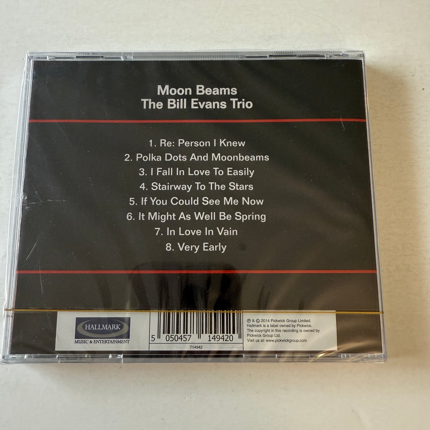 The Bill Evans Trio Moon Beams New Sealed CD M\VG