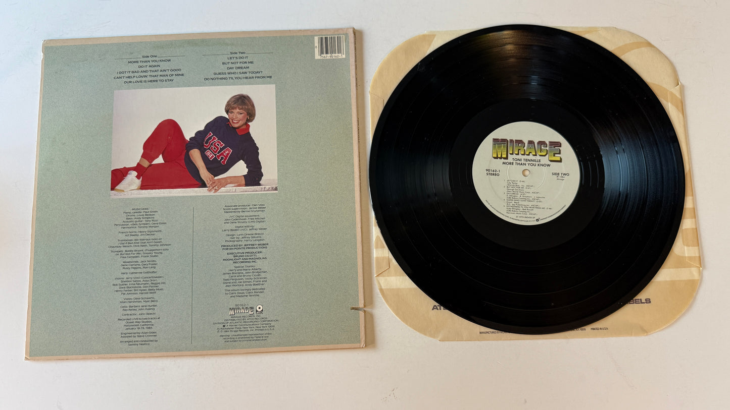 Toni Tennille More Than You Know Used Vinyl LP VG+\VG