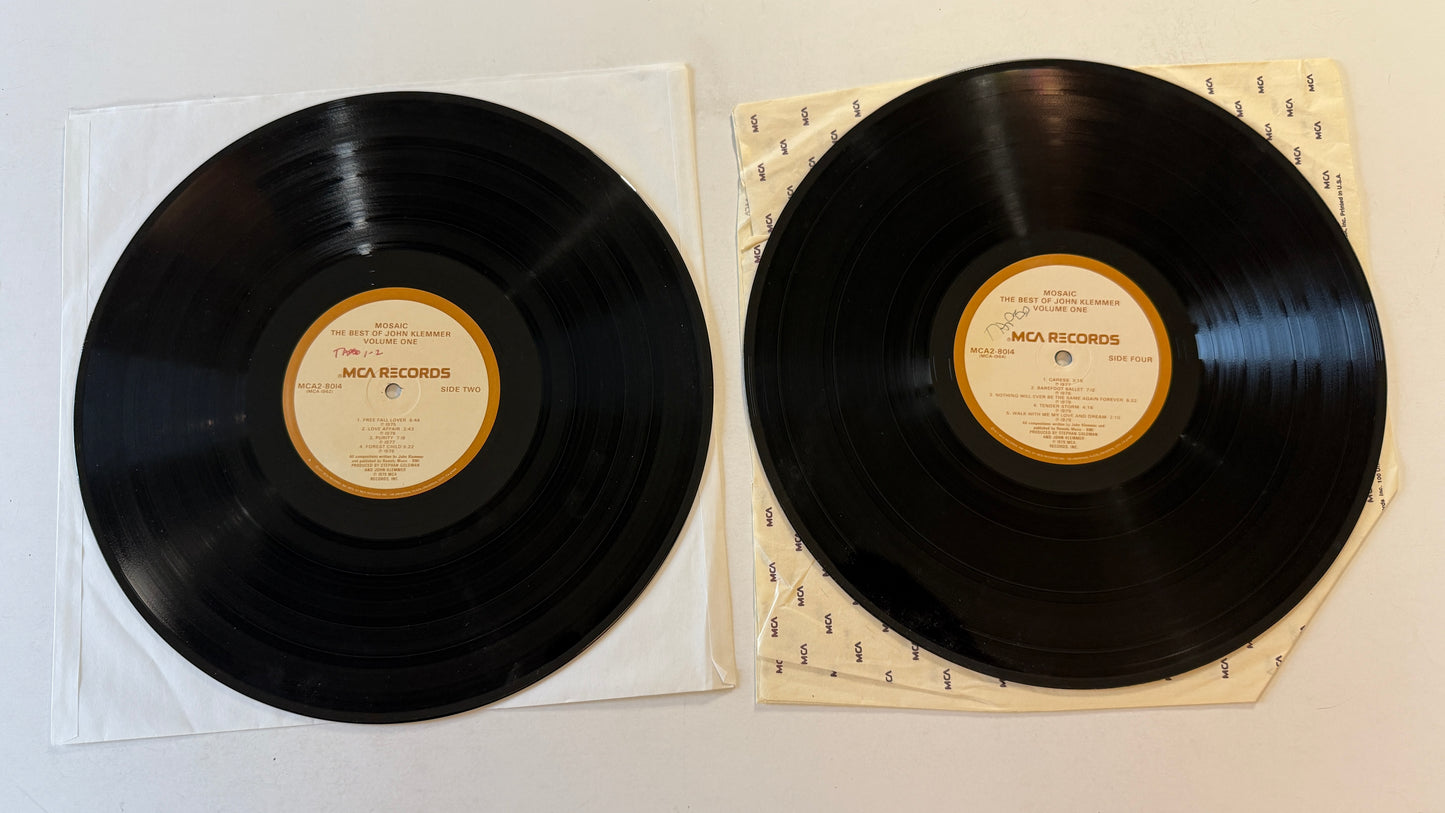 John Klemmer Mosaic Used Vinyl 2LP VG+\VG