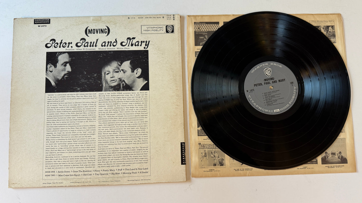 Peter, Paul & Mary (Moving) Used Vinyl LP VG+\G+