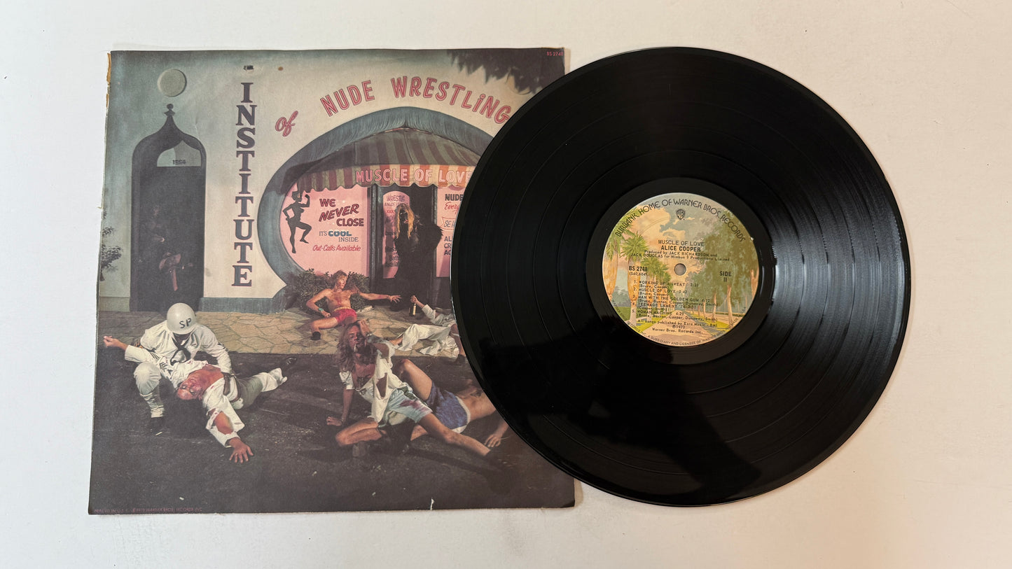 Alice Cooper Muscle Of Love Used Vinyl LP VG\VG