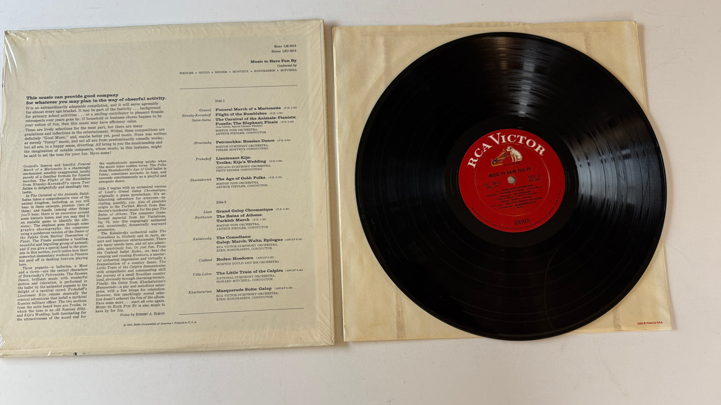 Various Music To Have Fun By Used Vinyl LP VG+\VG+