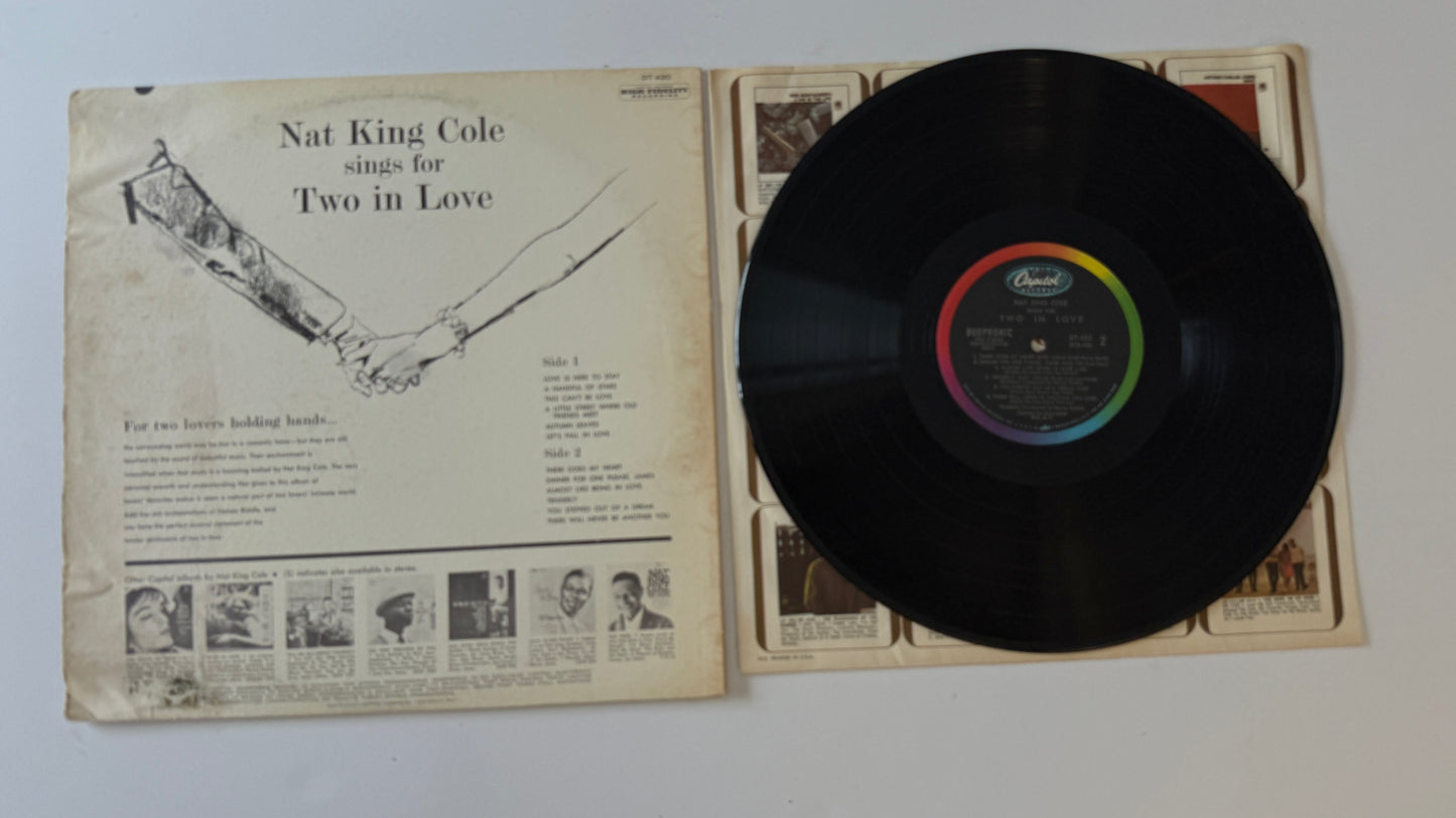 Nat King Cole Nat King Cole Sings For Two In Love Used Vinyl LP VG+\VG
