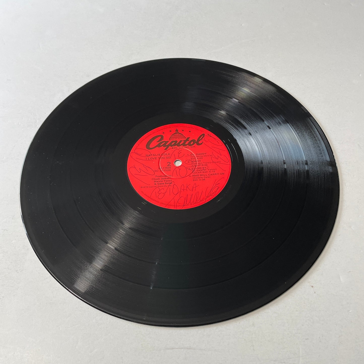 Natalie Cole I Love You So Used Vinyl LP VG+\VG+ Black