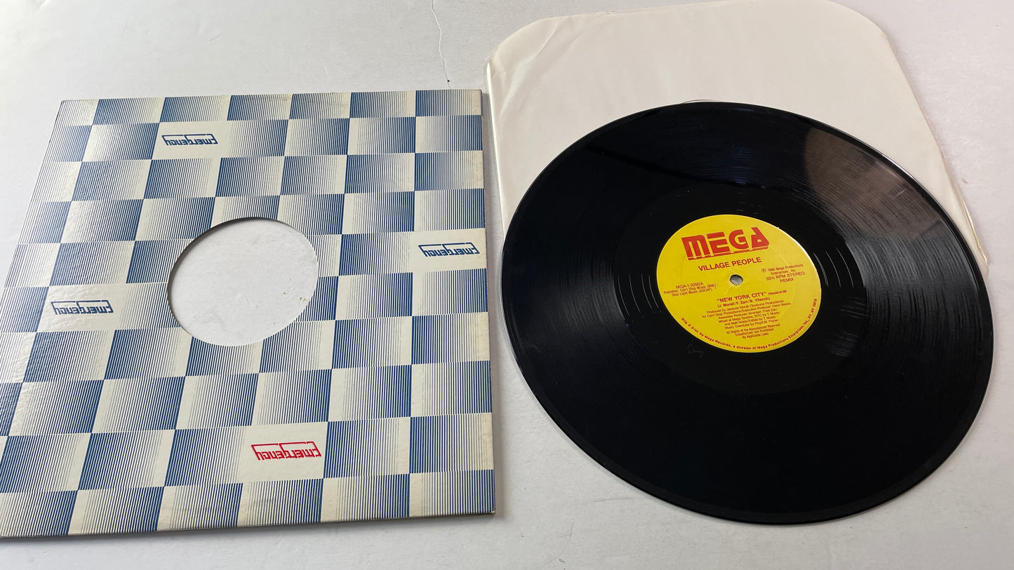 Village People New York City (Remix) 10" Used Vinyl Single VG+\VG+