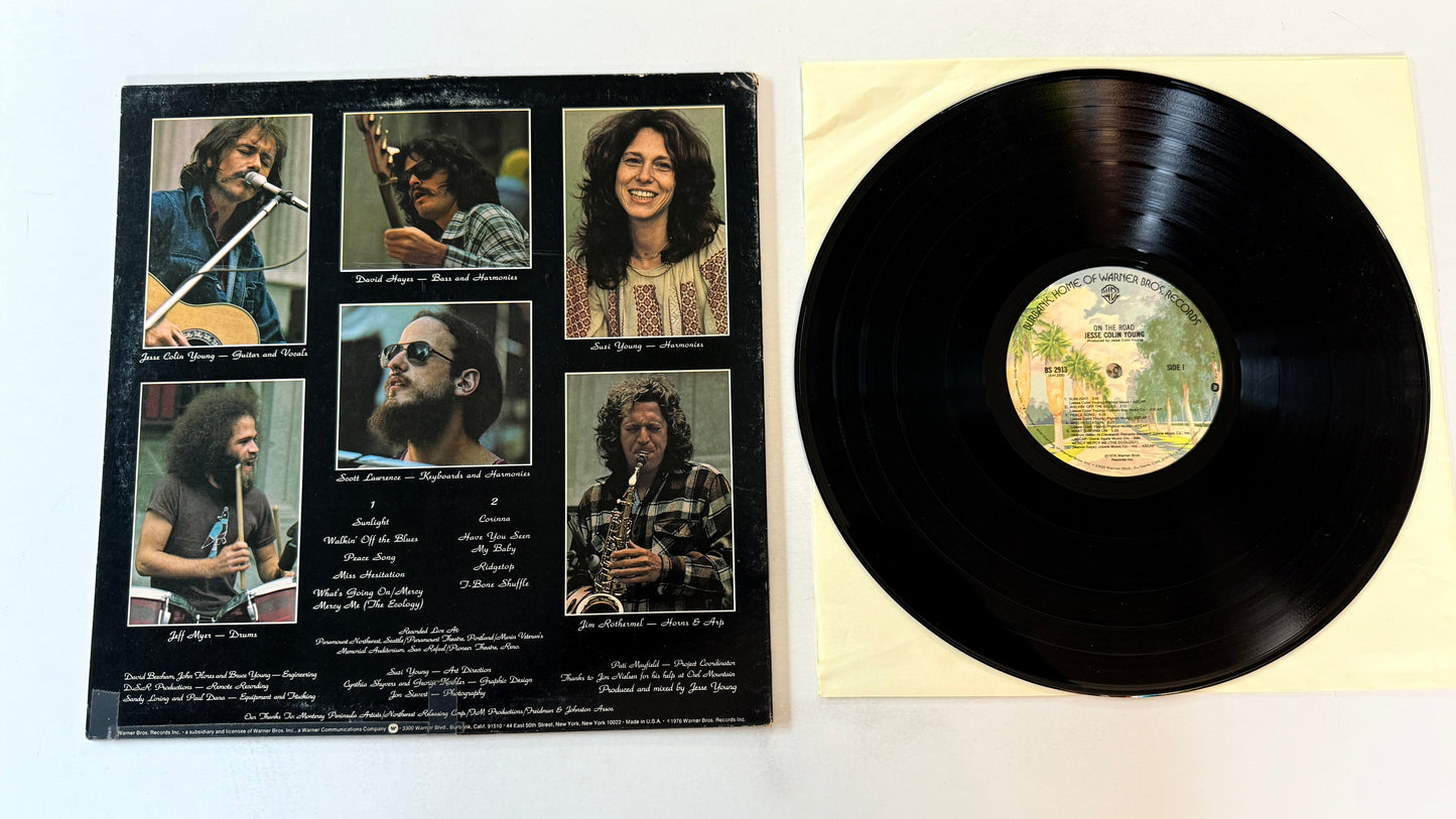 Jesse Colin Young On The Road Used Vinyl LP VG+\VG