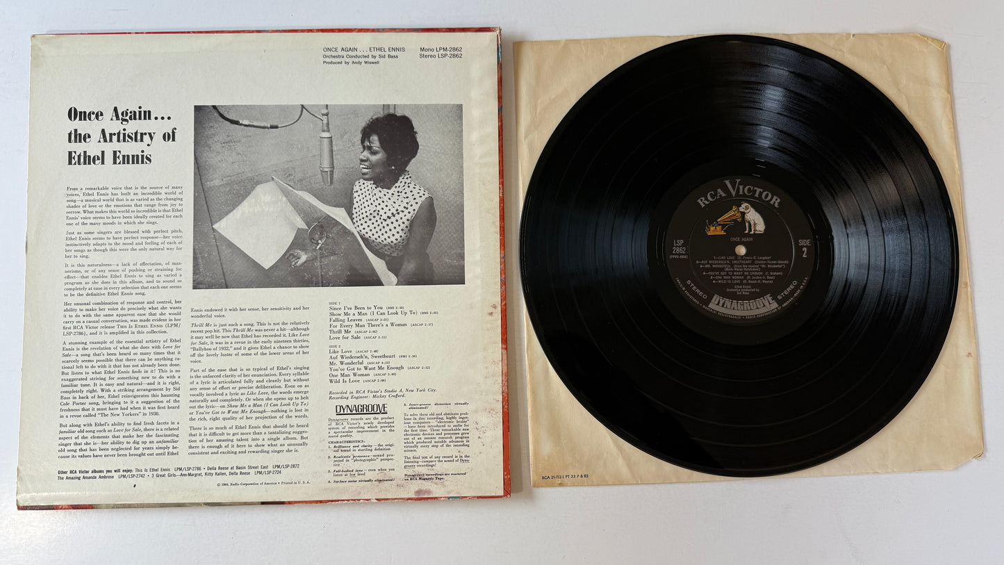 Ethel Ennis Once Again... Used Vinyl LP VG+\VG