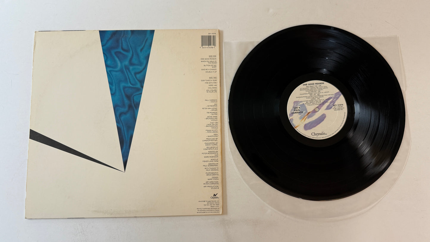 Paul Carrack One Good Reason Used Vinyl LP VG+\VG+