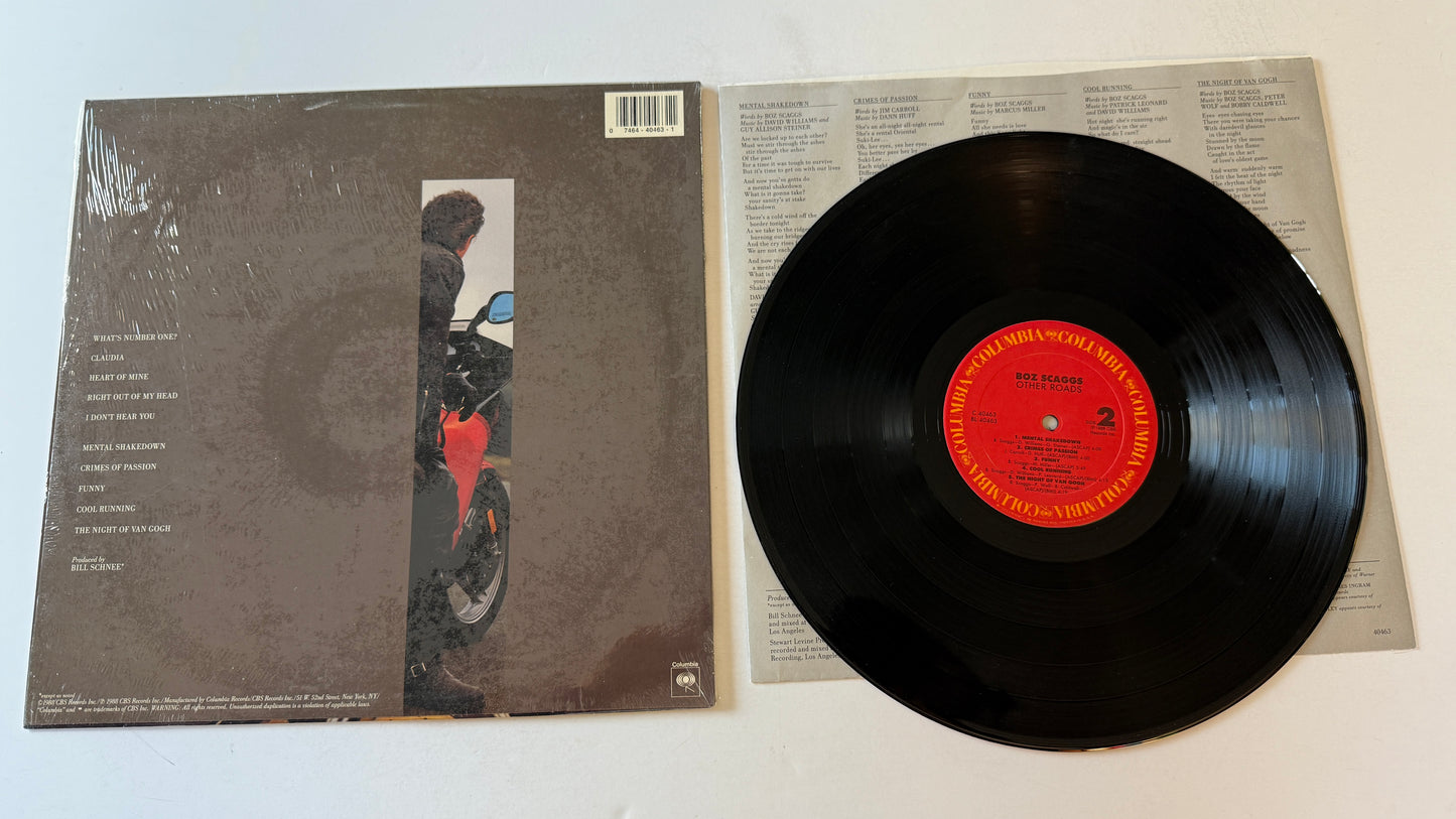 Boz Scaggs Other Roads Used Vinyl LP VG+\VG+
