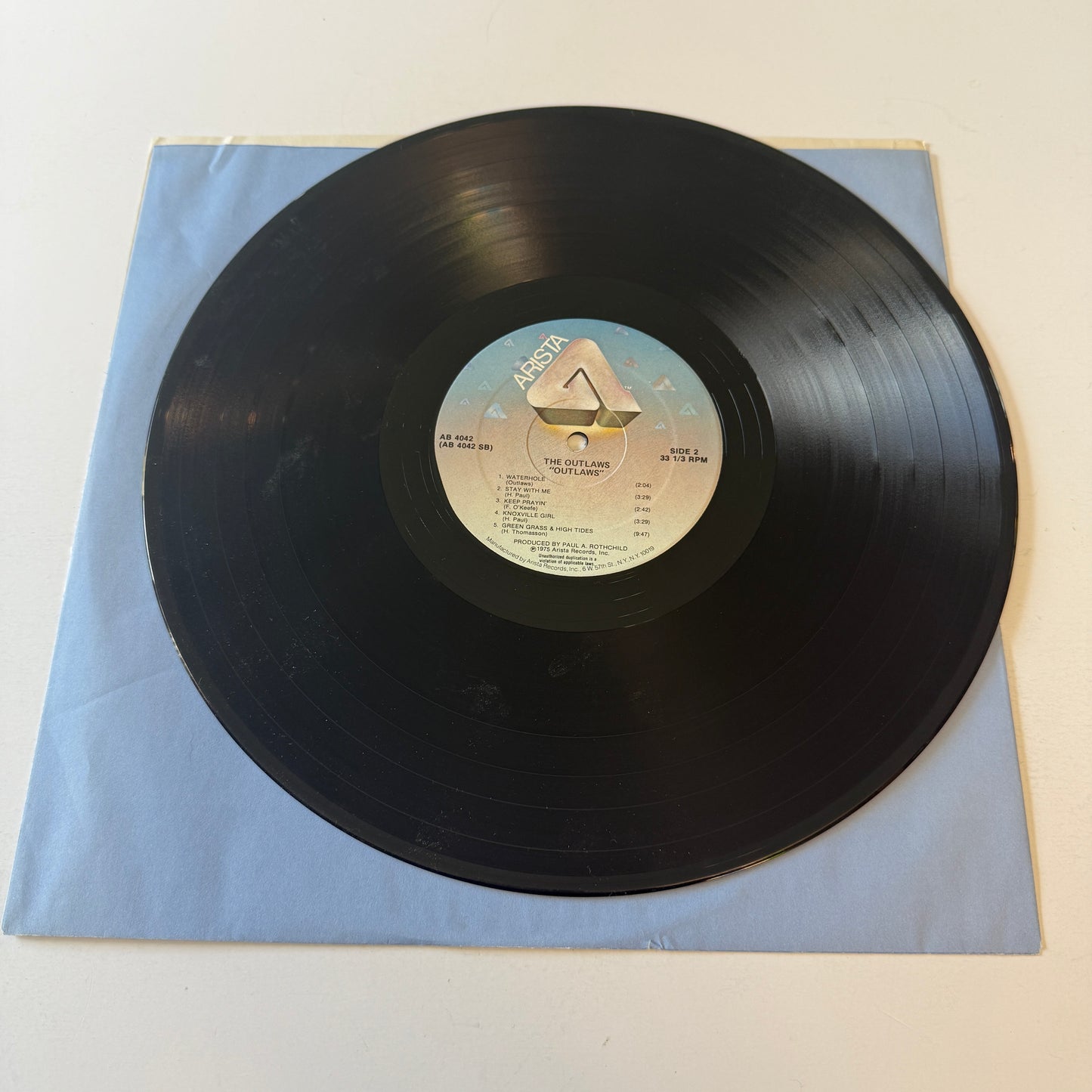 Outlaws Outlaws Used Vinyl LP VG+\VG+