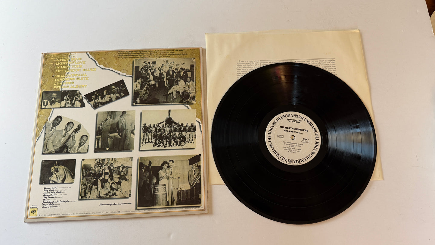 The Heath Brothers Passing Thru... \