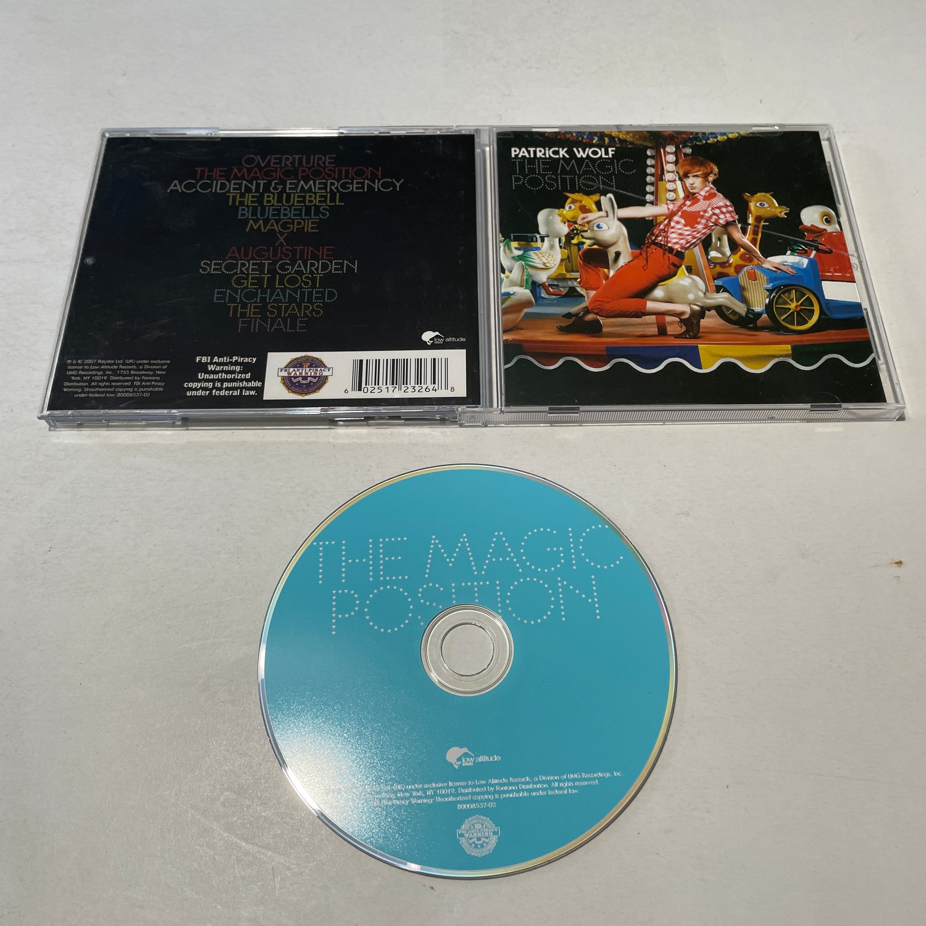 Patrick Wolf The Magic Position Used CD VG VG Slow Turnin Vinyl patrick-wolf-the-magic-position-used-cd-vg-vg-slow-turnin-vinyl